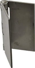Made in USA - 4" Wide x 1/8" Thick, Blank Butt Hinge - Stainless Steel, Polished Finish - Eagle Tool & Supply