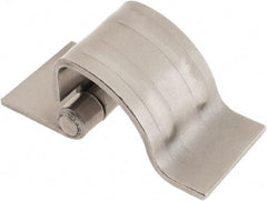 Made in USA - 1-1/4" Wide x 0.09" Thick, Concealed Hinge - Steel, Plain Finish - Eagle Tool & Supply