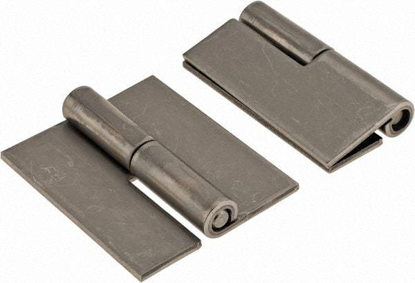 Made in USA - 1.68" Wide x 0.075" Thick, Slip Joint Hinge - Stainless Steel, Plain Finish - Eagle Tool & Supply