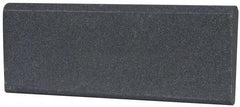 Norton - 6" Long x 2-1/4" Diam x 3/4" Thick, Silicon Carbide Sharpening Stone - Round Edge Slip, Medium Grade - Eagle Tool & Supply
