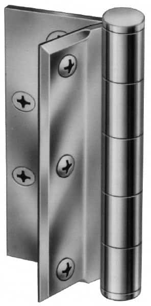 Stanley - 4" Long x 4" Wide Steel Full Mortise Commercial Hinge - Eagle Tool & Supply