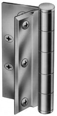 Stanley - 4" Long x 4" Wide Steel Full Mortise Commercial Hinge - Eagle Tool & Supply