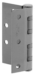 Stanley - 4-1/2" Long x 4-1/2" Wide Steel Half Mortise Commercial Hinge - Eagle Tool & Supply
