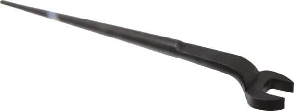 Proto - 1-1/8" Standard Spud Handle Open End Wrench - 17-1/4" OAL, Single End, Black Finish - Eagle Tool & Supply