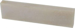Made in USA - 4" Long x 1" Wide x 3/8" Thick, Novaculite Sharpening Stone - Rectangle - Eagle Tool & Supply