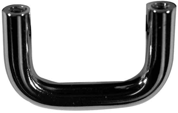 Electro Hardware - 8-32 Internal Thread, 5/16" Handle Diam, Plain Aluminum Drawer Pull - 3-1/2" Center to Center - Eagle Tool & Supply