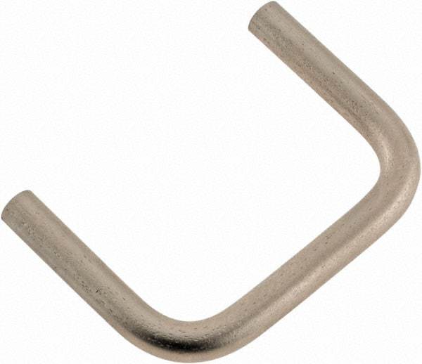 Electro Hardware - 4-40 Internal Thread, 5/32" Handle Diam, Plain Stainless Steel Drawer Pull - 1-1/4" Center to Center - Eagle Tool & Supply
