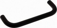 Electro Hardware - 8-32 Internal Thread, 5/16" Handle Diam, Black Anodized Aluminum Drawer Pull - 3-1/2" Center to Center - Eagle Tool & Supply