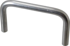 Electro Hardware - Round Handle - Plain, Aluminum, 5" Center to Center - Eagle Tool & Supply