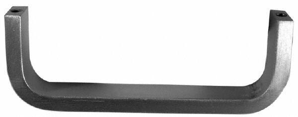 Electro Hardware - 1-1/2" High Rectangular Handle - Plain, Aluminum, 4" Center to Center - Eagle Tool & Supply