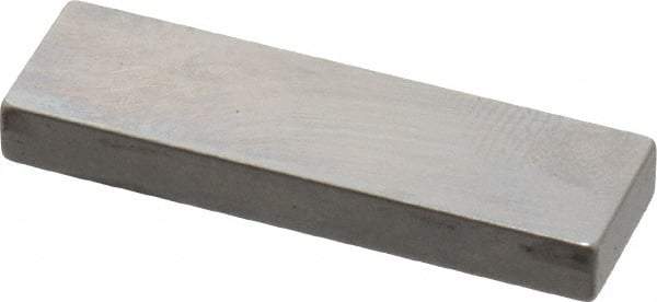 Mitutoyo - 0.139" Rectangular Steel Gage Block - Accuracy Grade 0, Includes Certificate of Inspection - Eagle Tool & Supply