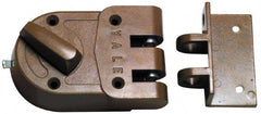 Yale - Deadbolts Type: Jimmy Proof Rim Locks Door Thickness Range: 1-1/8-2-1/4 - Eagle Tool & Supply