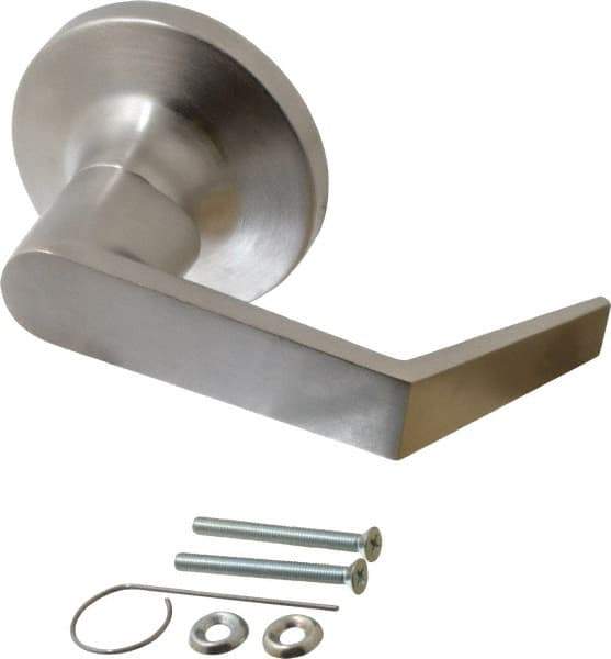 Yale - Grade 1 Dummy Lever Lockset - 2-3/4" Back Set, 6 Pin Para Keyway Cylinder, US26D/Satin Chrome Plated Finish - Eagle Tool & Supply