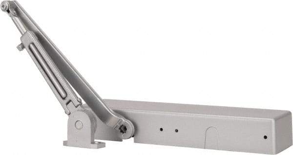 Norton Door Closers - Push & Pull Side Mount, Multi Size Closer Power Operated Damper - Aluminum Finish - Eagle Tool & Supply