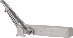 Norton Door Closers - Push & Pull Side Mount, Multi Size Closer Power Operated Damper - Aluminum Finish - Eagle Tool & Supply