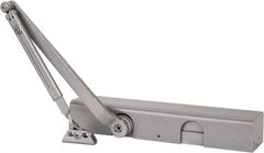 Norton Door Closers - Push & Pull Side Mount, Multi Size Closer Power Operated Damper - Aluminum Finish - Eagle Tool & Supply