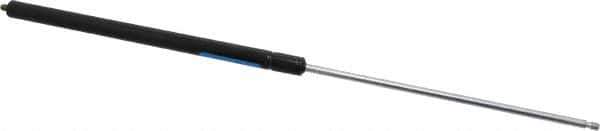 Value Collection - 0.24" Rod Diam, 0.59" Tube Diam, 40 Lb Capacity, Fixed Force Gas Spring - 19.68" Extended Length, 8" Stroke Length, Threaded End, Black Nitride Piston - Eagle Tool & Supply
