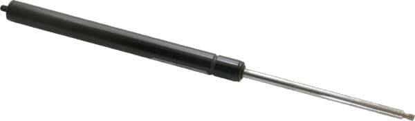 Value Collection - 0.32" Rod Diam, 0.75" Tube Diam, 20 Lb Capacity, Fixed Force Gas Spring - 15.25" Extended Length, 5" Stroke Length, Threaded End, Black Nitride Piston - Eagle Tool & Supply