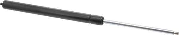Value Collection - 0.32" Rod Diam, 0.75" Tube Diam, 90 Lb Capacity, Fixed Force Gas Spring - 15.25" Extended Length, 5" Stroke Length, Threaded End, Black Nitride Piston - Eagle Tool & Supply