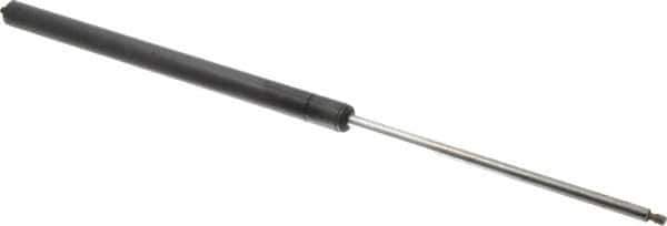 Value Collection - 0.32" Rod Diam, 0.75" Tube Diam, 90 Lb Capacity, Fixed Force Gas Spring - 19.63" Extended Length, 7" Stroke Length, Threaded End, Black Nitride Piston - Eagle Tool & Supply