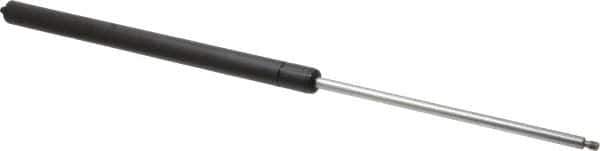 Value Collection - 0.32" Rod Diam, 0.75" Tube Diam, 120 Lb Capacity, Fixed Force Gas Spring - 19.63" Extended Length, 7" Stroke Length, Threaded End, Black Nitride Piston - Eagle Tool & Supply