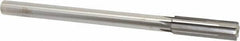 Made in USA - 0.665" Carbide-Tipped 6 Flute Chucking Reamer - Straight Flute, 9/16" Straight Shank, 2-1/4" Flute Length, 9" OAL - Eagle Tool & Supply