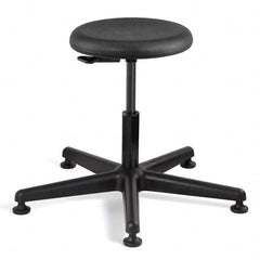 Bevco - Swivel & Adjustable Stools Type: Adjustable Backless Stool Base Type: Nylon - Eagle Tool & Supply