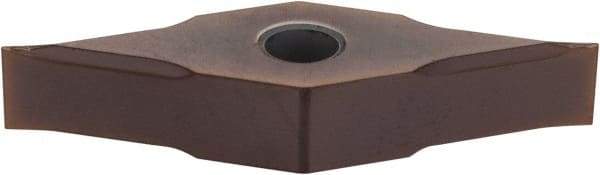 Sumitomo - VNGG330.5 ESU Grade AC520U Carbide Turning Insert - TiAlN/AlCrN Finish, 35° Diamond, 3/8" Inscr Circle, 3/16" Thick, 0.0078" Corner Radius - Eagle Tool & Supply