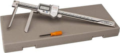 Mitutoyo - 10 to 200mm Range, 0.01mm Resolution, IP67 Electronic Caliper - Stainless Steel with 74.5mm Stainless Steel Jaws, 0.05mm Accuracy, SPC Output - Eagle Tool & Supply