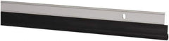 Pemko - 36" Long x 1-1/4" Wide, Head & Jamb Weatherstripping - Clear Anodized Aluminum Finish - Eagle Tool & Supply