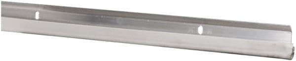 Pemko - 84" Long x 1-1/16" Wide, Head & Jamb Weatherstripping - Mill Finish Aluminum Finish - Eagle Tool & Supply