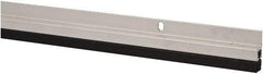 Pemko - 84" Long x 1-1/16" Wide, Heavy-Duty Head & Jamb Weatherstripping - Clear Anodized Aluminum Finish - Eagle Tool & Supply