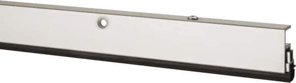 Pemko - 36" Long x 1-3/4" Wide, Adjustable Head & Jamb Weatherstripping - Clear Anodized Aluminum Finish - Eagle Tool & Supply