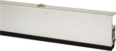 Pemko - 84" Long x 1-3/4" Wide, Adjustable Head & Jamb Weatherstripping - Clear Anodized Aluminum Finish - Eagle Tool & Supply