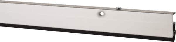 Pemko - 96" Long x 1-3/4" Wide, Adjustable Head & Jamb Weatherstripping - Clear Anodized Aluminum Finish - Eagle Tool & Supply