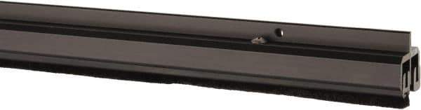 Pemko - 96" Long x 1-1/4" Wide, Adjustble Double Door Split Astragal Weatherstripping - Dark Bronze Anod. Aluminum Finish - Eagle Tool & Supply