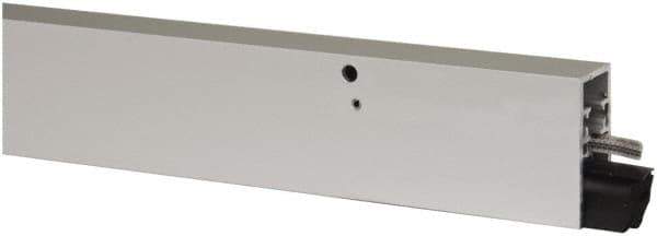 Pemko - Heavy Duty Automatic Door Bottom Sweep - Sponge Neoprene, 2-1/8" High, Clear Anodized Aluminum Coated - Eagle Tool & Supply