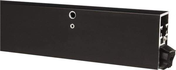 Pemko - Heavy Duty Automatic Door Bottom Sweep - Sponge Neoprene, 2-1/8" High, Dark Bronze Anodized Aluminum Coated - Eagle Tool & Supply