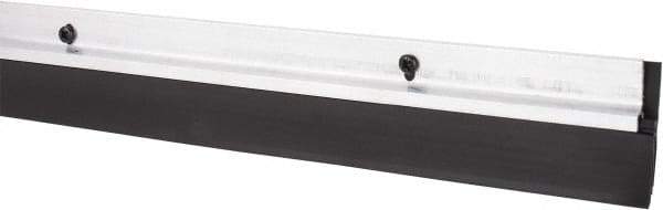 Pemko - Door Bottom Sweep with Triple Seal - Vinyl, 1-3/4" High, Mill Finish Aluminum Coated - Eagle Tool & Supply