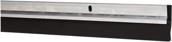 Pemko - Door Bottom Sweep with Triple Seal - Vinyl, 1-3/4" High, Mill Finish Aluminum Coated - Eagle Tool & Supply