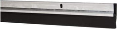 Pemko - Door Bottom Sweep with Triple Seal - Vinyl, 1-3/4" High, Mill Finish Aluminum Coated - Eagle Tool & Supply