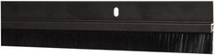 Pemko - Door Bottom Sweep - Nylon Brush, 1-1/2" High, Dark Bronze Anodium Aluminum Coated - Eagle Tool & Supply