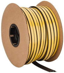 Pemko - 204' Long x 1/2" Wide, Siliconseal Self-Adhesive Weatherstripping - Dark Bronze Finish - Eagle Tool & Supply
