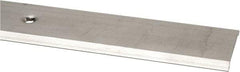 Pemko - 48" Long x 2-1/4" Wide x 3/16" High, Saddle Threshold - Mill Finish Aluminum - Eagle Tool & Supply