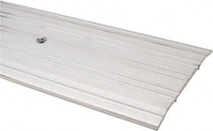 Pemko - 36" Long x 5" Wide x 1/4" High, Saddle Threshold - Mill Finish Aluminum - Eagle Tool & Supply