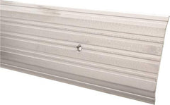 Pemko - 72" Long x 5" Wide x 1/4" High, Saddle Threshold - Mill Finish Aluminum - Eagle Tool & Supply