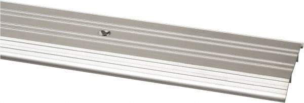 Pemko - 72" Long x 4" Wide x 1/2" High, Saddle Threshold - Mill Finish Aluminum - Eagle Tool & Supply