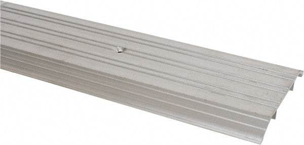 Pemko - 36" Long x 5" Wide x 1/2" High, Saddle Threshold - Mill Finish Aluminum - Eagle Tool & Supply