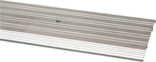 Pemko - 48" Long x 6" Wide x 1/2" High, Saddle Threshold - Mill Finish Aluminum - Eagle Tool & Supply