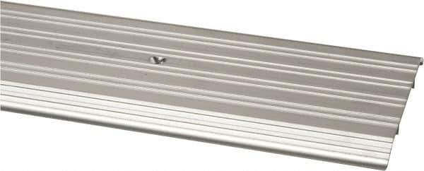 Pemko - 72" Long x 6" Wide x 1/2" High, Saddle Threshold - Mill Finish Aluminum - Eagle Tool & Supply